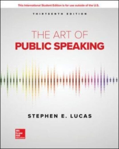 The Art of Public Speaking (International Edition) (PDF Instant Download)