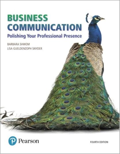 Business Communication: Polishing Your Professional Presence 4th Edition (PDF Instant Download)