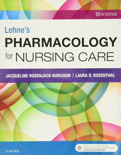 Lehne's Pharmacology for Nursing Care 10th Edition (PDF Instant Download)