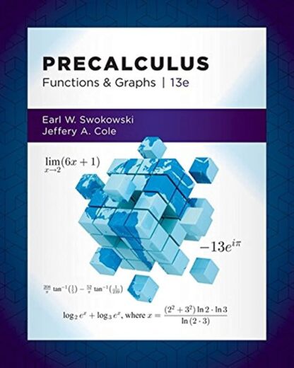 Precalculus: Functions and Graphs 13th Edition (PDF Instant Download)