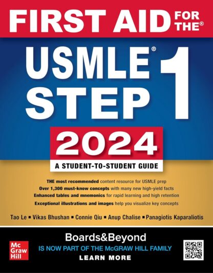 First Aid for the USMLE Step 1 2024 34th Edition (PDF Instant download)