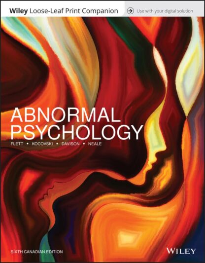 Abnormal Psychology 6th Canadian Edition (PDF Instant Download)