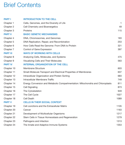 Molecular Biology of the Cell Seventh Edition (PDF Instant Download) - Image 2