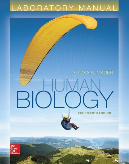 Human Biology – Laboratory Manual 14th Edition (PDF Instant download)