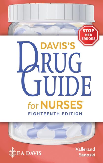 Davis's Drug Guide for Nurses 18th Edition (PDF Instant Download)