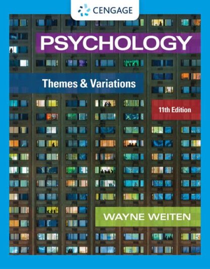 Psychology: Themes and Variations 11th Edition (PDF Instant Download)