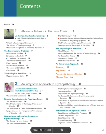 Essentials of Abnormal Psychology 8th Edition (PDF Instant Download) - Image 3