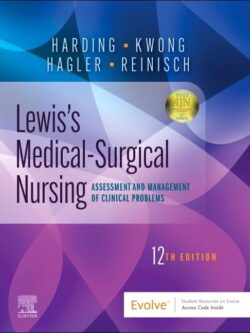 Lewis's Medical-Surgical Nursing: Assessment and Management of Clinical Problems, 12th Edition (PDF Instant Download)