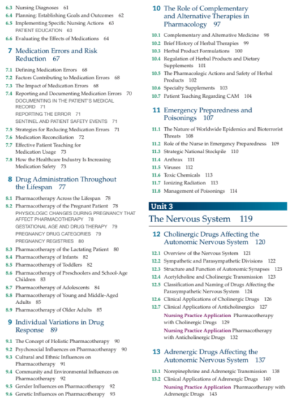 Pharmacology for Nurses: A Pathophysiologic Approach 6th Edition (PDF Instant Download) - Image 3