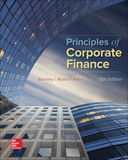 Principles of Corporate Finance 12th edition (PDF Instant Download)