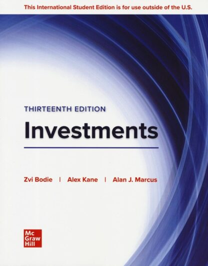 Investments ISE 13th edition (PDF Instant Download)