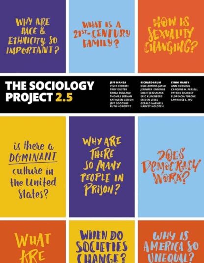 Sociology Project 2.5, The: Introducing the Sociological Imagination (PDF Instant Download)