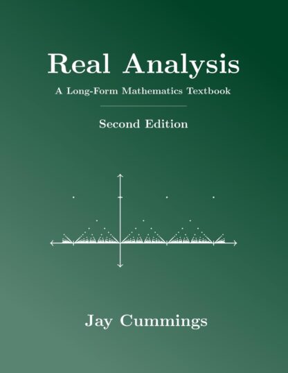 Real Analysis: A Long-Form Mathematics Textbook 2nd edition (PDF Instant Download)