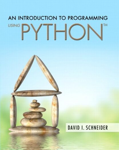 Introduction to Programming Using Python 1st Edition (PDF Instant Download)