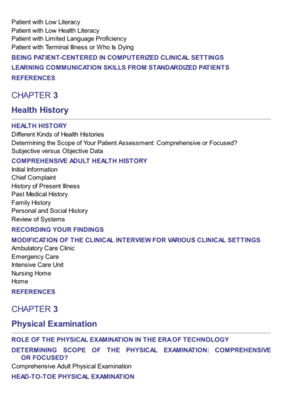 Bates' Guide To Physical Examination and History Taking 13th edition (PDF Instant Download) - Image 4