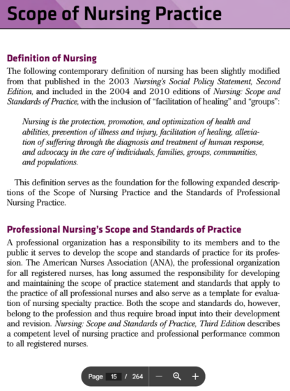 Nursing: Scope and Standards of Practice 3rd Edition (PDF Instant Download) - Image 4