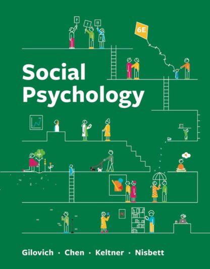 Social Psychology 6th Edition (PDF Instant Download)