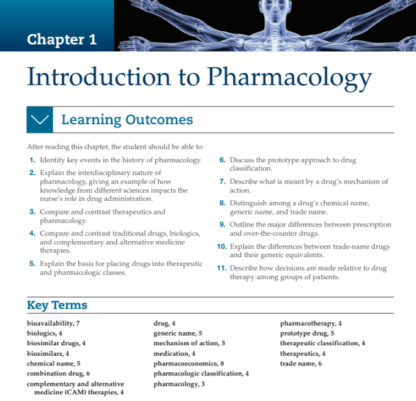 Pharmacology for Nurses: A Pathophysiologic Approach 6th Edition (PDF Instant Download) - Image 5