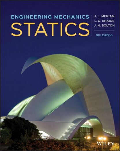 Engineering Mechanics: Statics 9th Edition (PDF Instant Download)