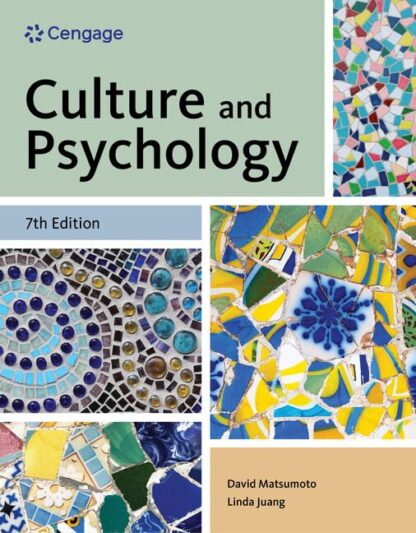 Culture and Psychology 7th Edition (PDF Instant Download)