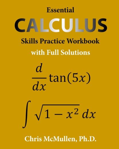 Essential Calculus Skills Practice Workbook with Full Solutions (PDF Instant Download)