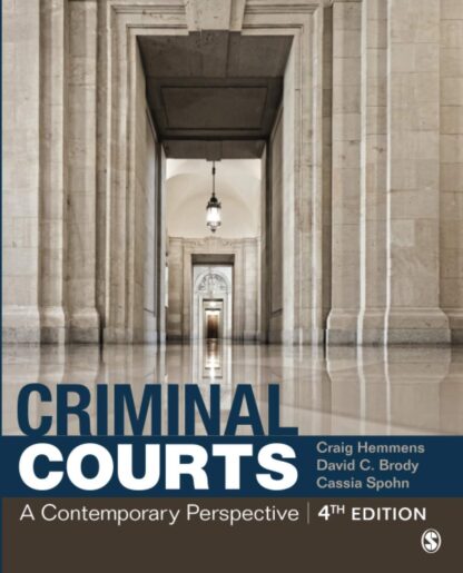 Criminal Courts: A Contemporary Perspective 4th Edition (PDF Instant Download)