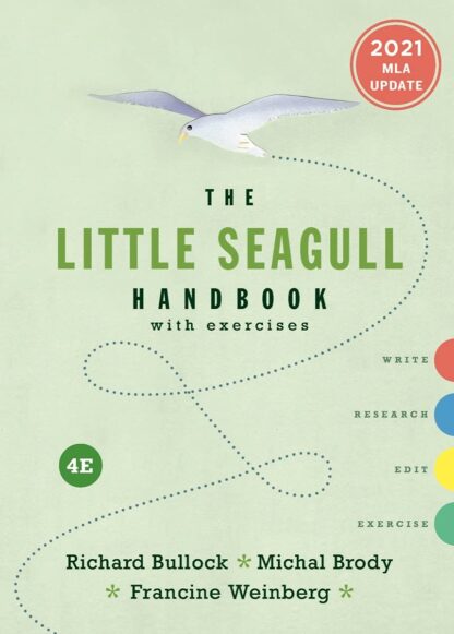 The Little Seagull Handbook with Exercises: 2021 MLA Update Fourth Edition  (PDF Instant Download)