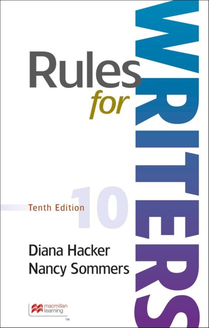 Rules for Writers 10th Edition (PDF Instant Download)