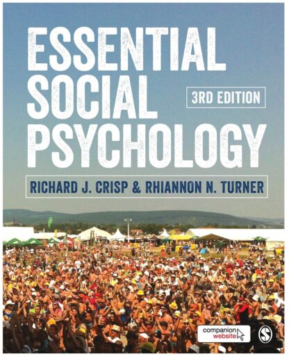 Essential Social Psychology 3rd Edition (PDF Instant Download)