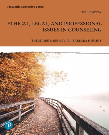 Ethical, Legal, and Professional Issues in Counseling 7th Edition (PDF Instant Download)