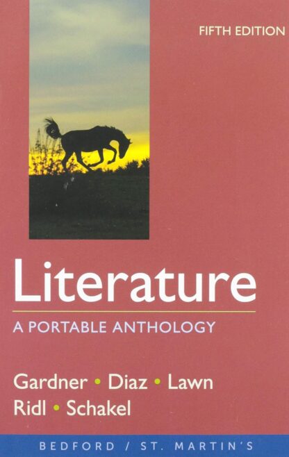 Literature: A Portable Anthology Fifth Edition (PDF Instant Download)