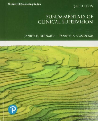 Fundamentals of Clinical Supervision 6th Edition (PDF Instant Download)