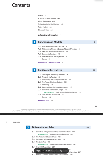 Calculus: Early Transcendentals 9th Edition (PDF Instant download) - Image 2