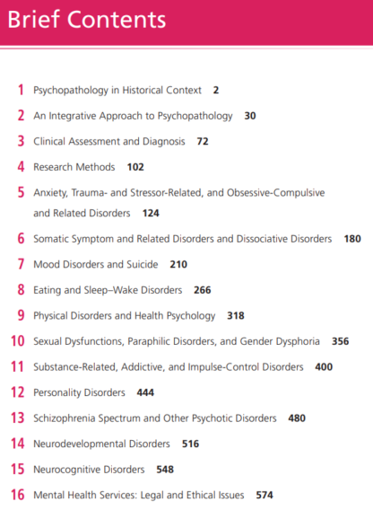 Psychopathology: An Integrative Approach to Mental Disorders 9th Edition (PDF Instant Download) - Image 2