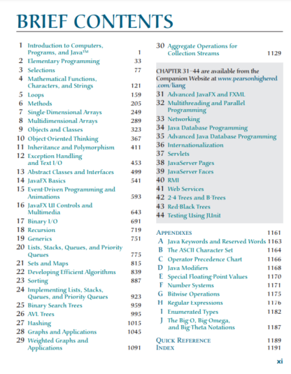 Introduction to Java Programming and Data Structures, Comprehensive Version 12th Edition (PDF Instant Download) - Image 2