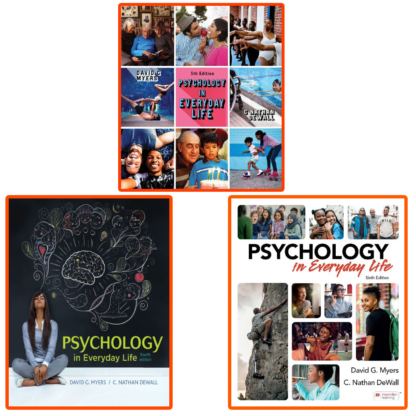 Psychology in Everyday Life 4th 5th and 6th edition (PDF Format)